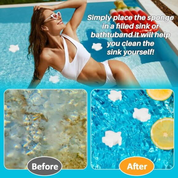 12 Pool Sponge Oil Absorber Sponge Turtles - Picture 2 of 4